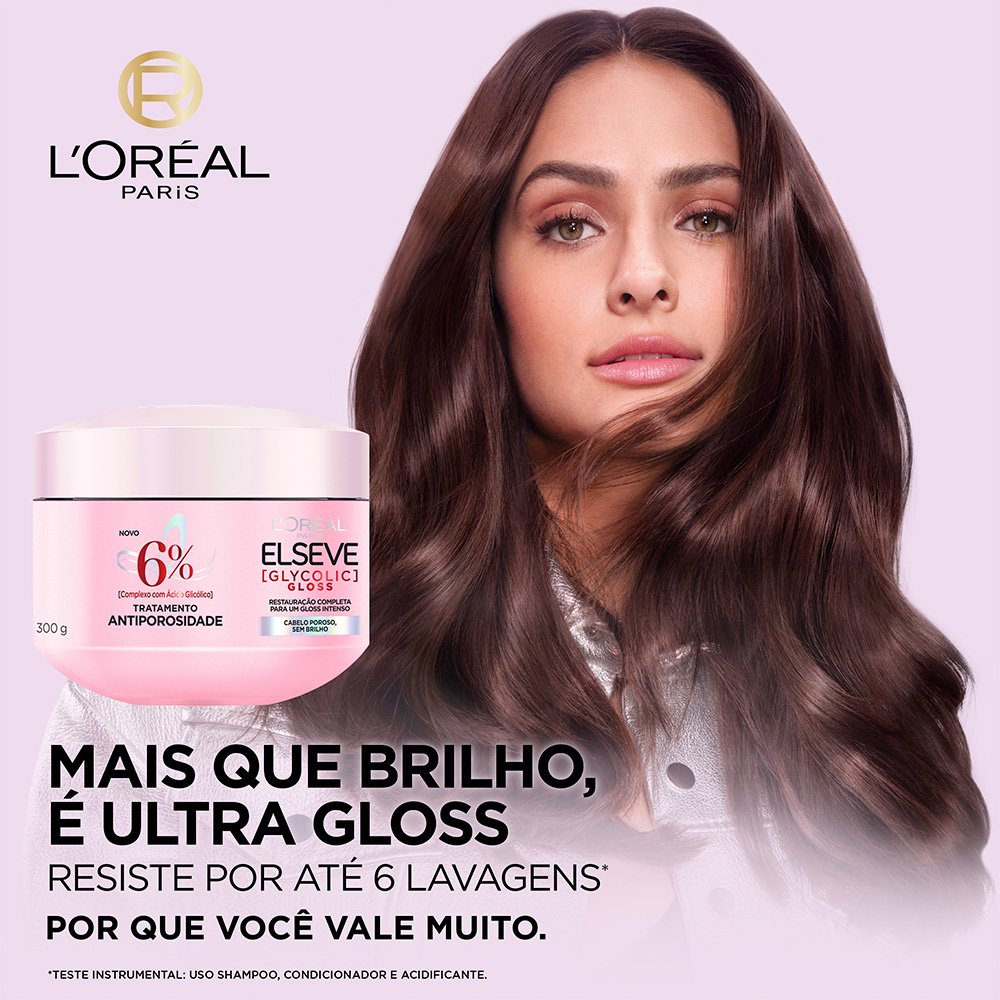 Imagem Creme De Tratamento Antiporosidade Glycolic Gloss 300g Modelo